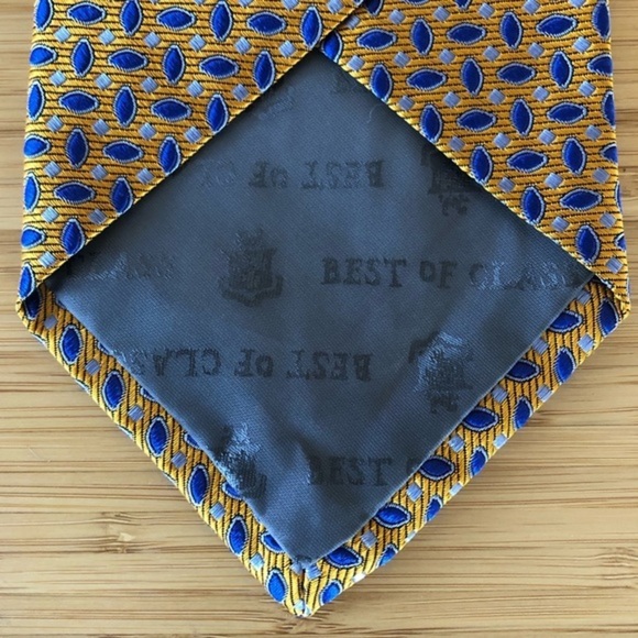 Robert Talbott Best Of Class Tie In Bright Yellow! - Picture 3 of 6